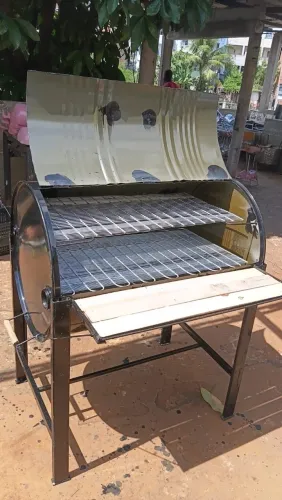 Churrasqueira tambor com suporte