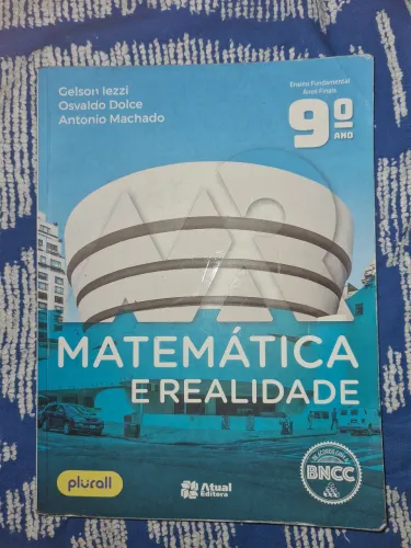 Livro Matemática e Realidade 9 ano Plurall
