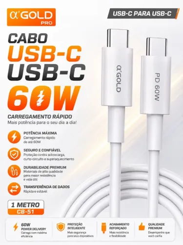Cabo USB-C USB-C