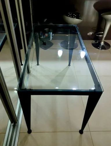Mesa Vidro Tok Stock