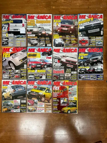Coleção de revista oficina mecânica