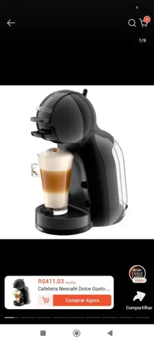Cafeteira dolce gusto