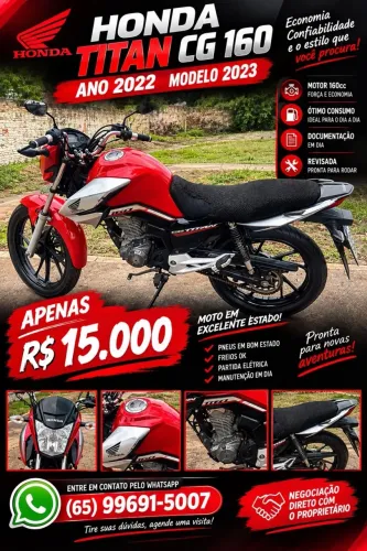 HONDA CG TITAN 160 FLEX 2023