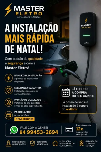 Instalador de wallbox profissional