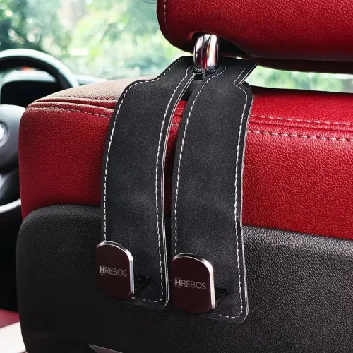 Gancho Duplo para Banco de Carro HRebos Premium IF-275 - Organizador de Assento Traseiro