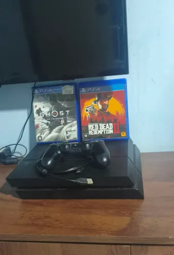 PS4 Fat 1TB de memória