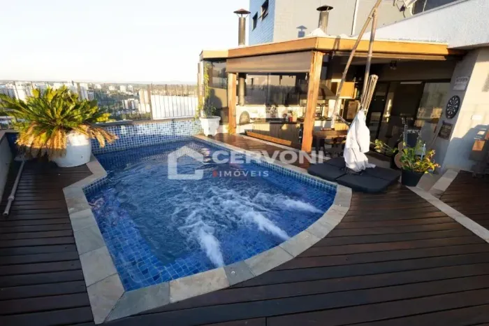 Cobertura/Duplex mobiliada para locação no Jardim Aquarius, em São José dos Campos