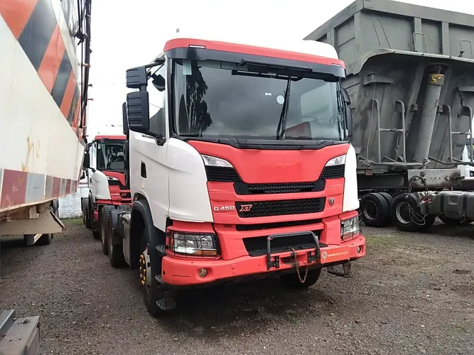 Scania G 450 A 6x4 2p (diesel)(E5) 2019/2020 Vamos Seminovos Regente Feijó