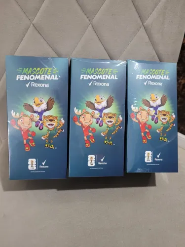 Coleção Mascotes da copa rexona com os 3 mascotes