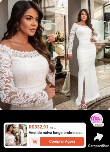 DESAPEGO:VESTIDO DE NOIVA
