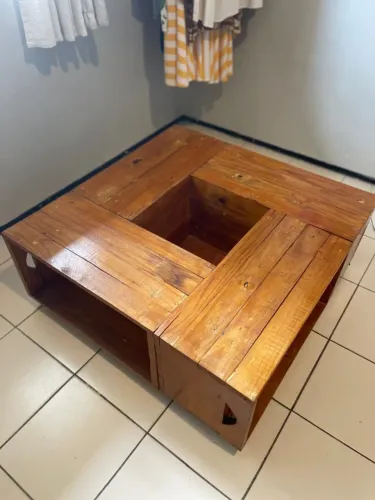 Mesa de centro de palete