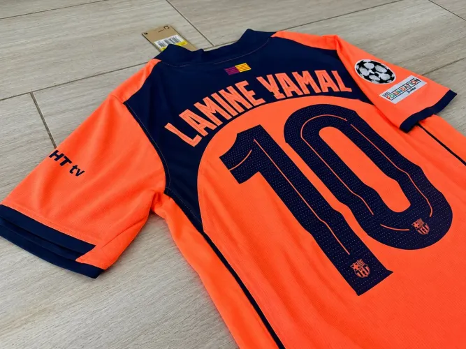 Camisa Barcelona 10 Lamine Yamal