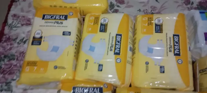 Fraldas Bigfral G, 14 Pacotes por 170,00!