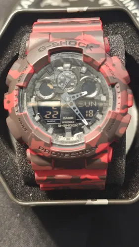 G-shock W.r. 20 Bar Casio Ga-100cm-4a - Para Colecionadores