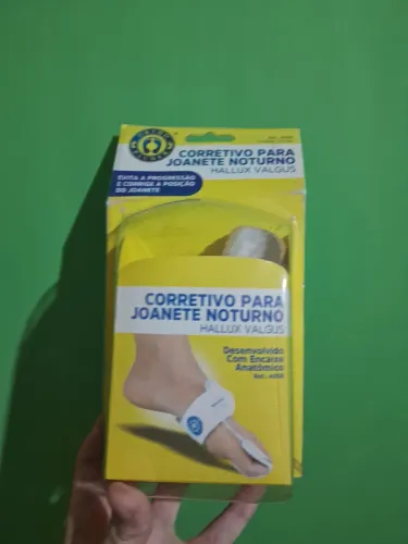 Corretivo para joanete noturno