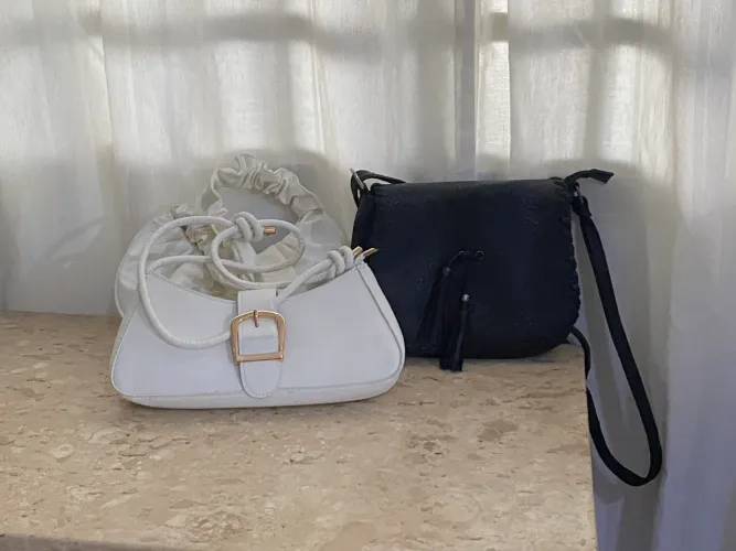 Lote 3 Bolsas Femininas (Baguete e Ombro) - Preço de Desapego Mudança