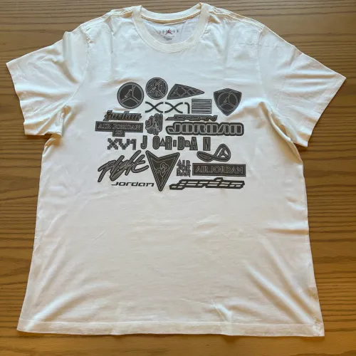 Camiseta Jordan Brand branca XXL
