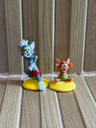 miniaturas tom e jerry kinder ovo antiga