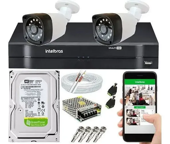 Cameras de segurança intelbras cftv digital cameras wifi