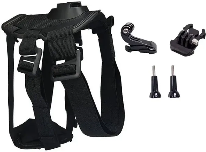 GoPro Fetch Dog Harness ADOGM?001 - Arnês Canino Oficial com Suporte para Câmera GoPro
