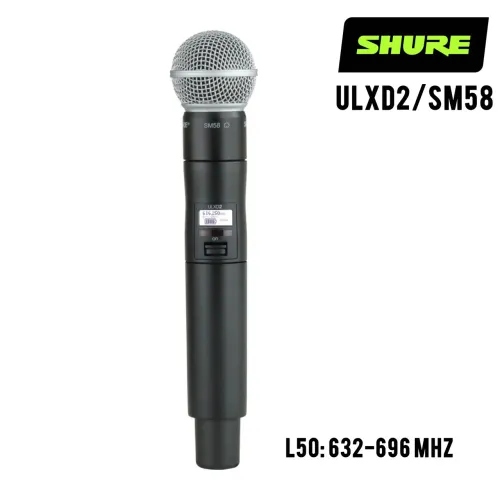 Transmissor Bastão Microfone Sem Fio Original Shure ULXD2/SM58 L50