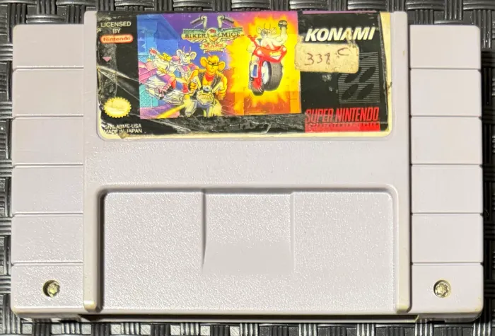 Biker Mice From Mars SNES Original Americano Konami Autêntico