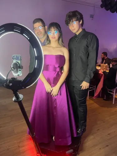 cabine fotográfica totem de fotos plataforma 360