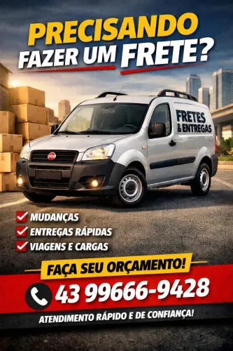 Frete em Maringá e região