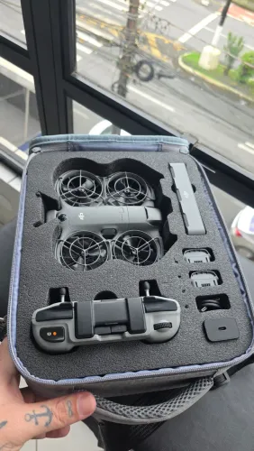 kit completo dji. drone neo 2 ( aceito troca em pc gamer )