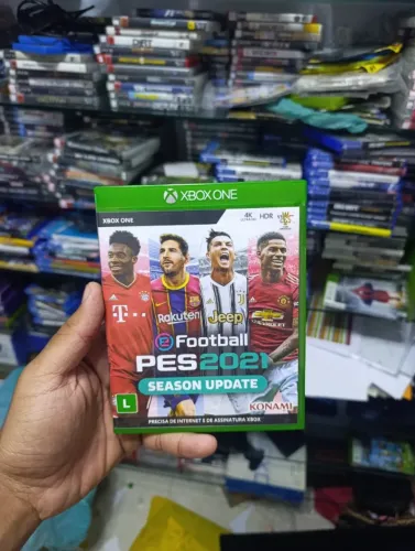 Jogo Pés 21 Xbox One (último lançado em CD) - Ac cartão e Olx pay (temos mais jogos)