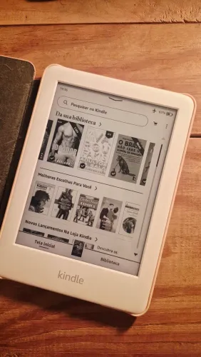 KINDLE 10ª GERAÇÃO/ BRANCO COM LUZ INTERNA