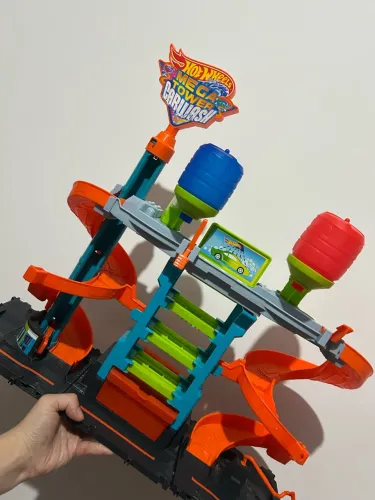 Pista lavação hotwheels