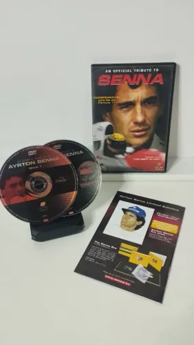DVD Original Tributo Oficial ao Senna R$:70 Reais