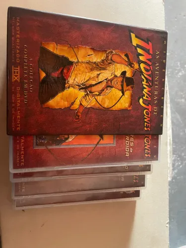 Coleção de filmes indiana jones