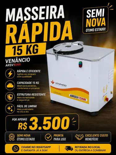 Masseira rápida 15kg