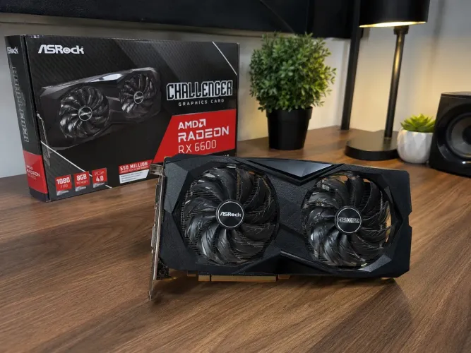 RX 6600 AsRock Challenger 8GB GARANTIA