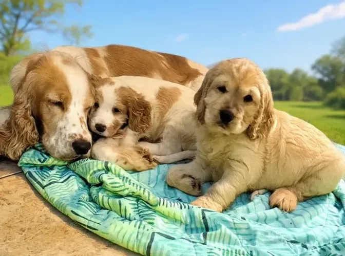 Lindos Filhotes de Cocker Spaniel - Melhor presente para o Dia das Crianças