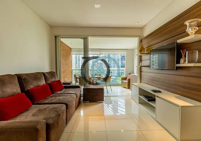 Apartamento com 1 dormitório para alugar, 62 m² por R$ 11.928,53/mês - Itaim Bibi - São Pa