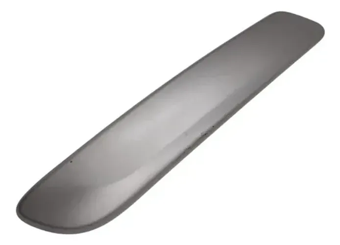 Moldura Puxador Porta Dianteira Esq. Prata Logan