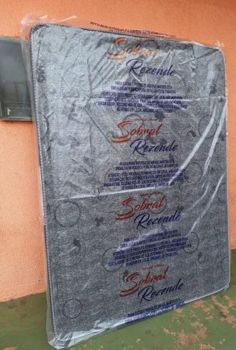Colchão de casal espuma D20 tamanho padrão 1.38 x 1.88 com 12cm de espuma novo ((ENTREGO))