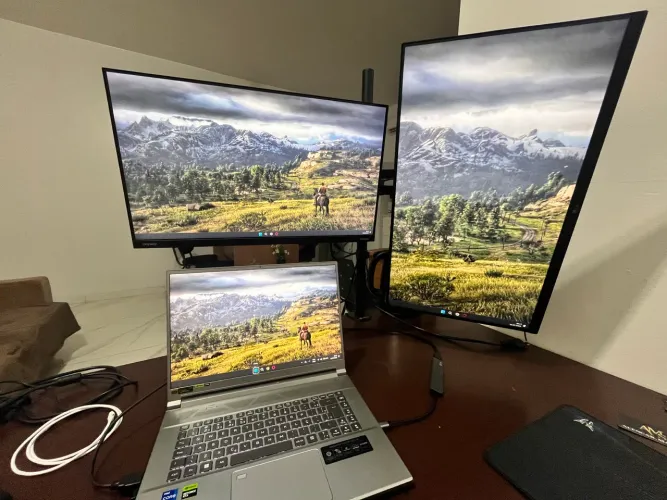 Monitor Gamer Odyssey g30 24? 144hz com caixa