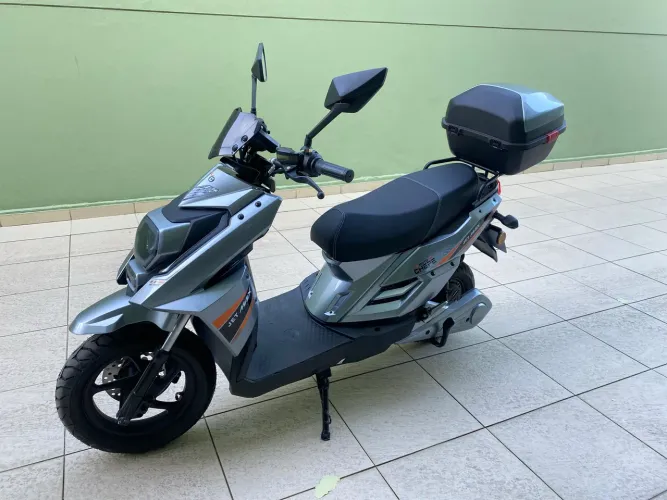 Moto Elétrica JetMax Cinza - Zero Km, Nunca Usada!