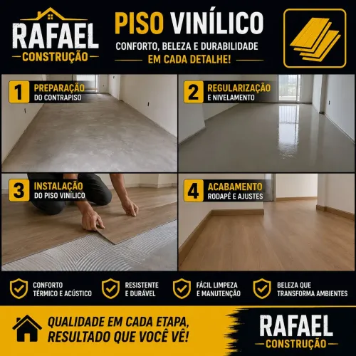 PISO VINÍLICO - PISO FLUTUANTE - BRASÍLIA - ENTORNO- ENTORNO