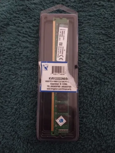 Memória Kingston nova 8GB para PC