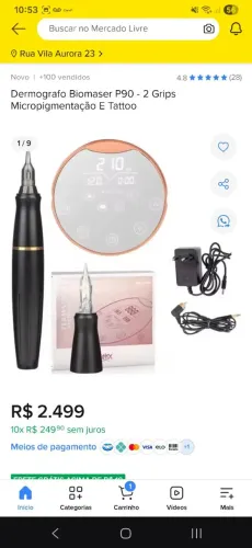Maquina de micropigmentacao