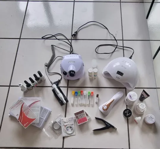 Kit Profissional de Manicure para Alongamento de Unhas