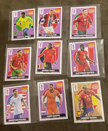 Legend - Figurinhas Extras Copa 2026 - Original