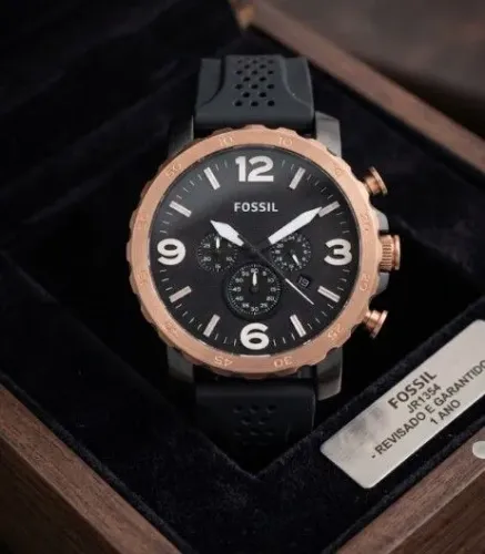 Relógio Fossil JR1354 Nate Chronograph