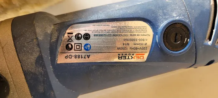 Politriz Angular Dexter 7'' 1250W 220v