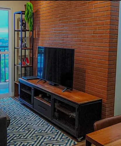 Rack para tv estilo industrial